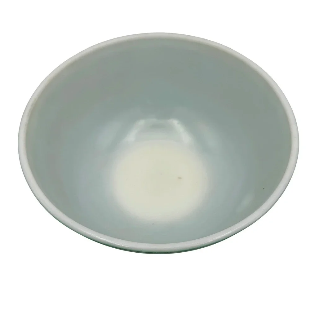 Vintage Pyrex Primary Green Mixing Nesting Bowl 403 2.5qt Milk Glass USA